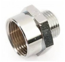 REDUCED NIPPLE MF CHR. 1/2"x3/4"