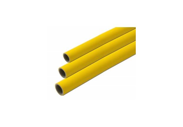 M. PIPE 16x2 AL.0.4 BARS 5M YELLOW GAS