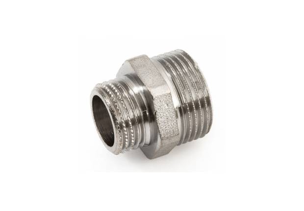 REDUCED NIPPLE CHR. 1/2"x3/8"